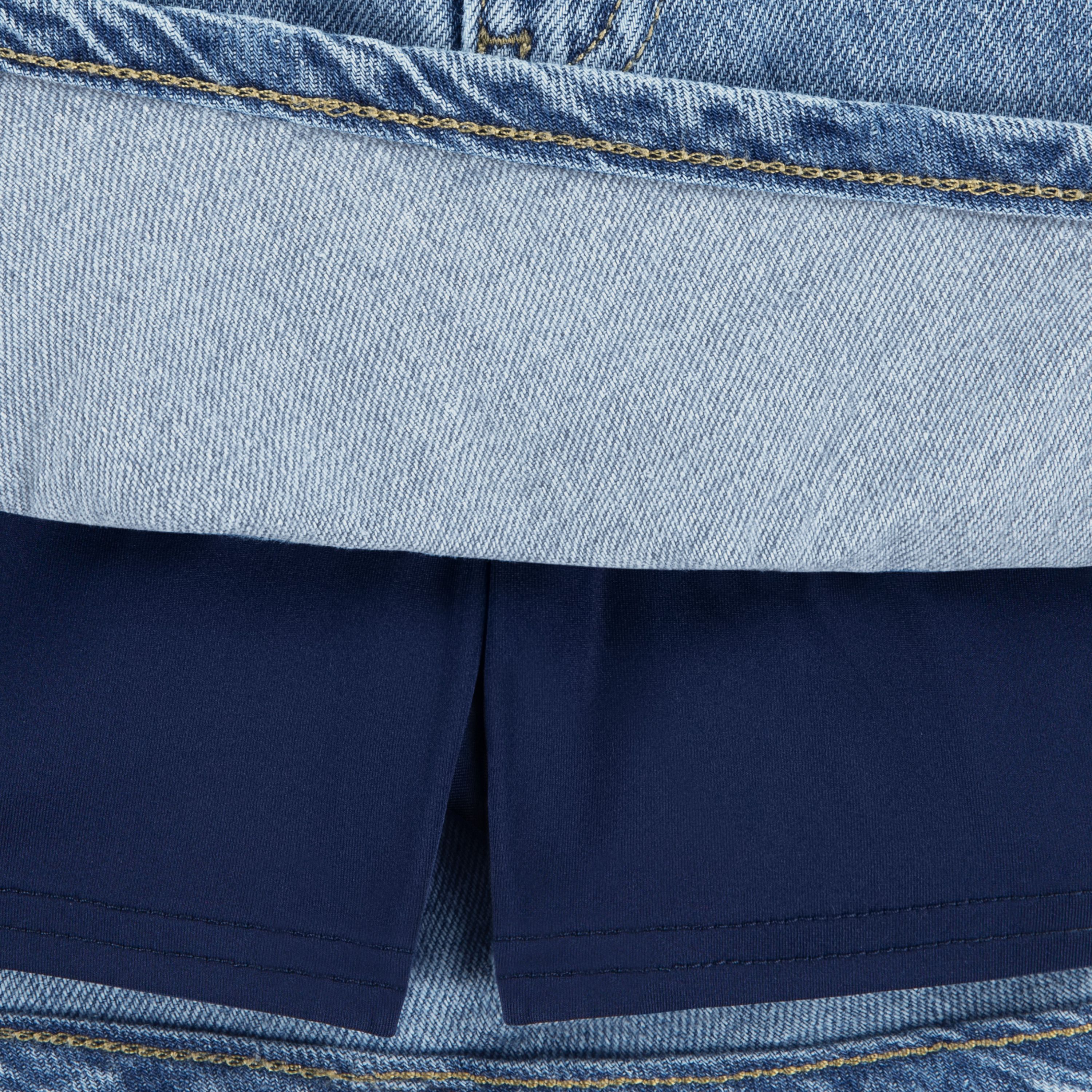 Denim Flounce Skort Little Girls 4-6 5