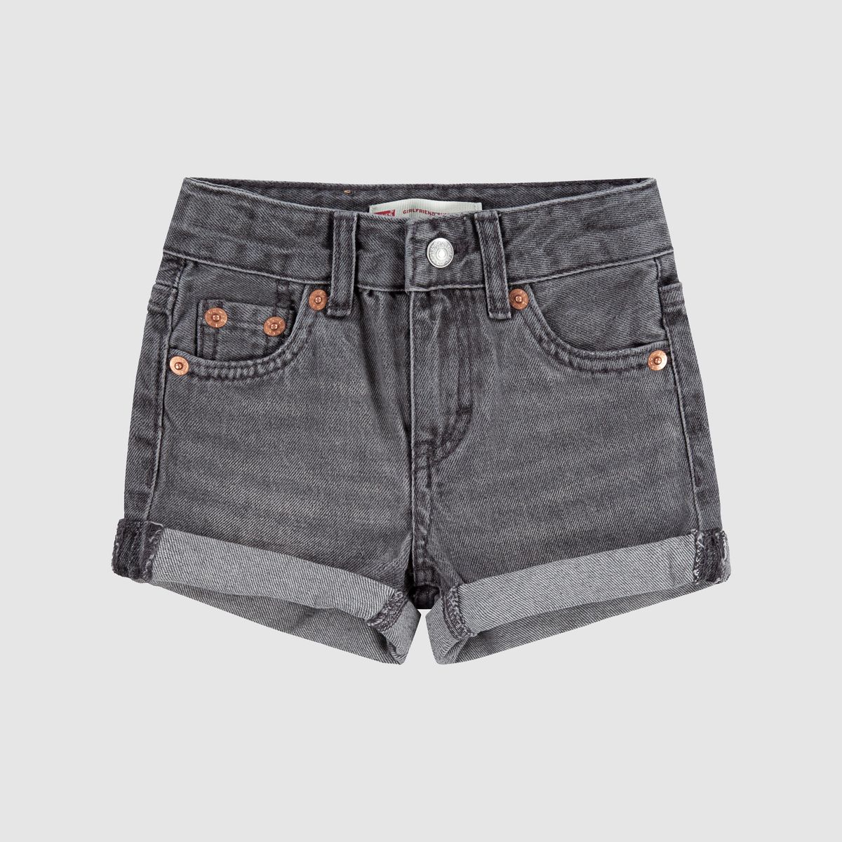 Girlfriend Shortsy Shorts Toddler Girls 2T-4T — Arya - Dark Wash