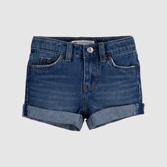 Girlfriend Shortsy Shorts Toddler Girls 2T-4T — Evie - Dark Wash 4