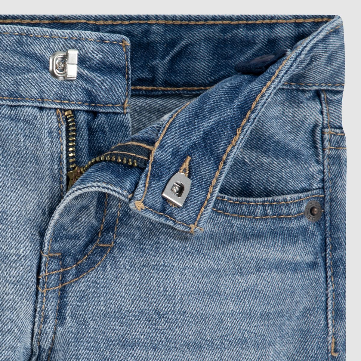 Girlfriend Shortsy Shorts Toddler Girls 2T-4T — Miami Vices - Medium Wash