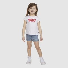 Girlfriend Shortsy Shorts Toddler Girls 2T-4T — Miami Vices - Medium Wash 1