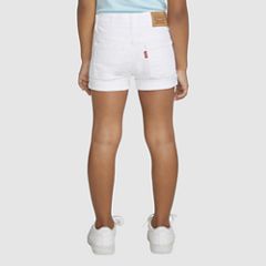 Girlfriend Shortsy Shorts Toddler Girls 2T-4T — White - White 4