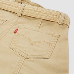 Buttoned Denim Skirt Little Girls 4-6x — Curds and Whey - Beige 4