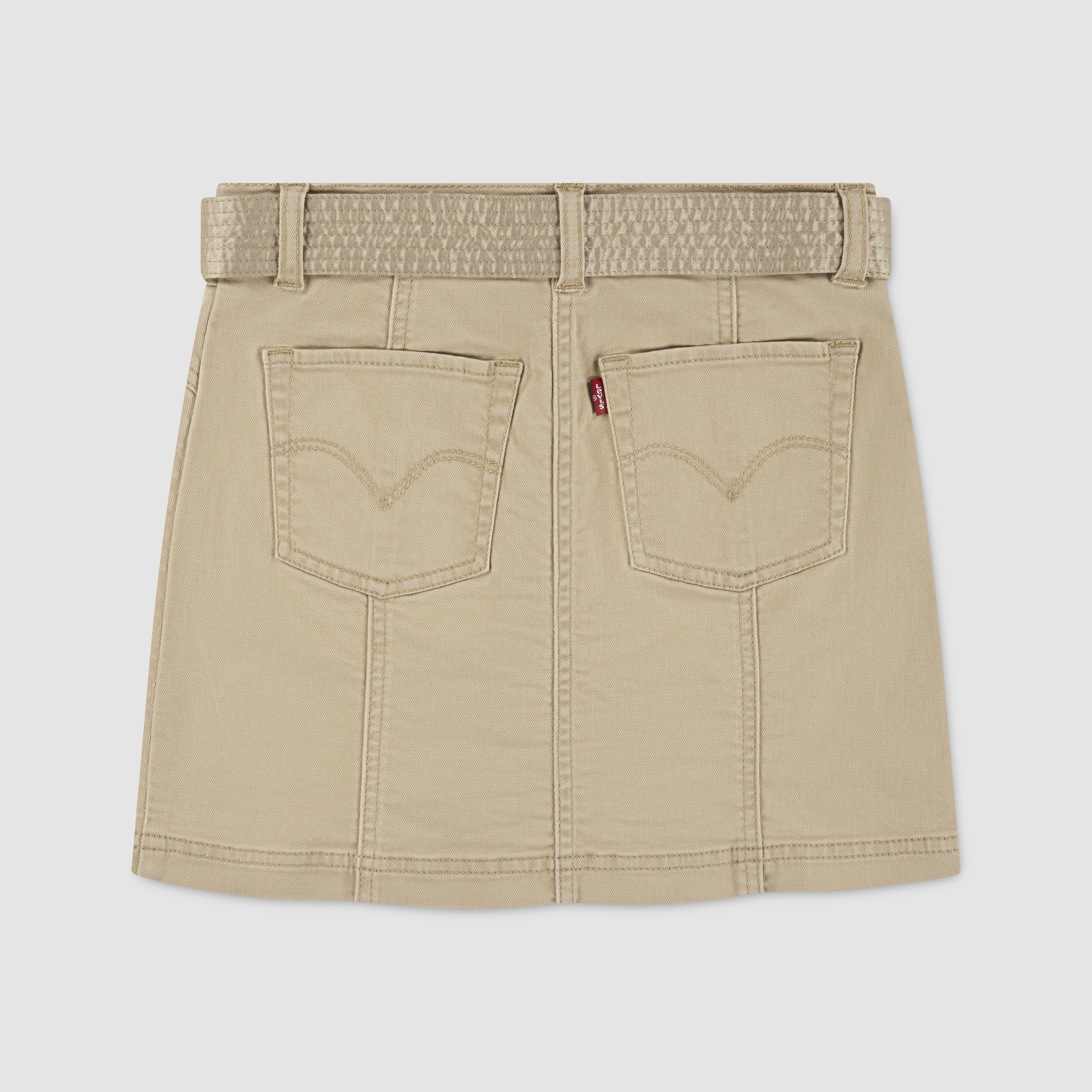 A-Line Skirt W/ Satin Belt Big Girls 8-20 2