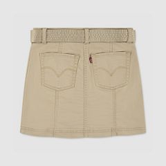 Buttoned Denim Skirt Big Girls 7-16 — Curds and Whey - Beige 2