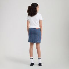 Buttoned Front Skirt Big Girls 7-16 — Rodeo - Blue 3