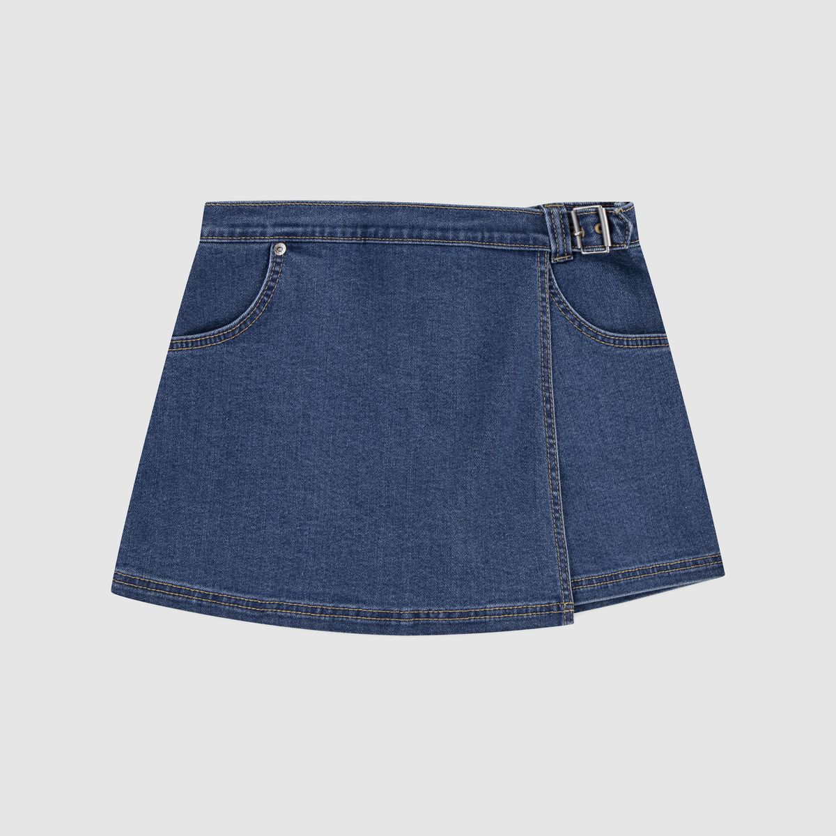 Denim Skort Big Girls 7-16 — Hold my Purse - Blue