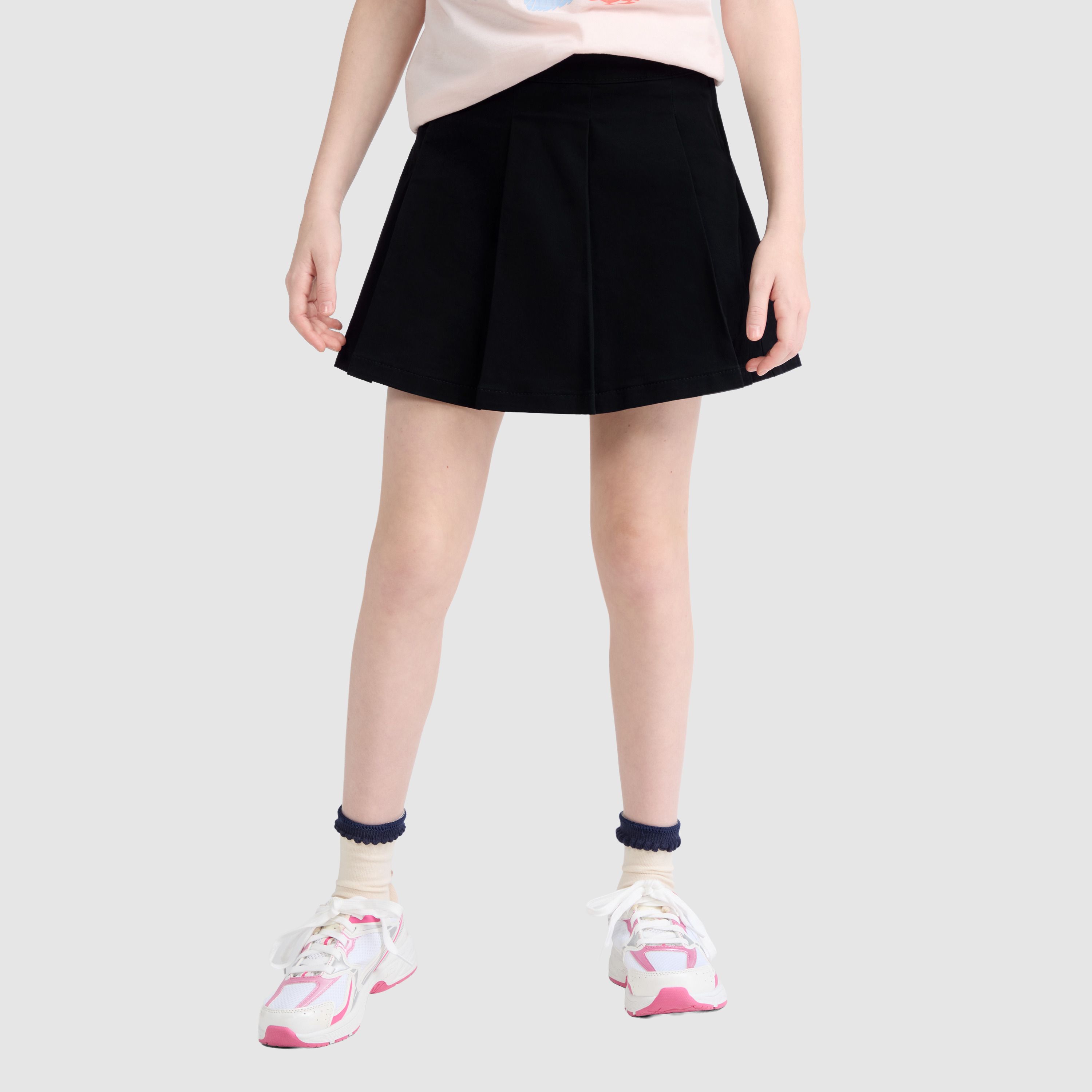 Pleated Uniform Skort Big Girls 7-16 6