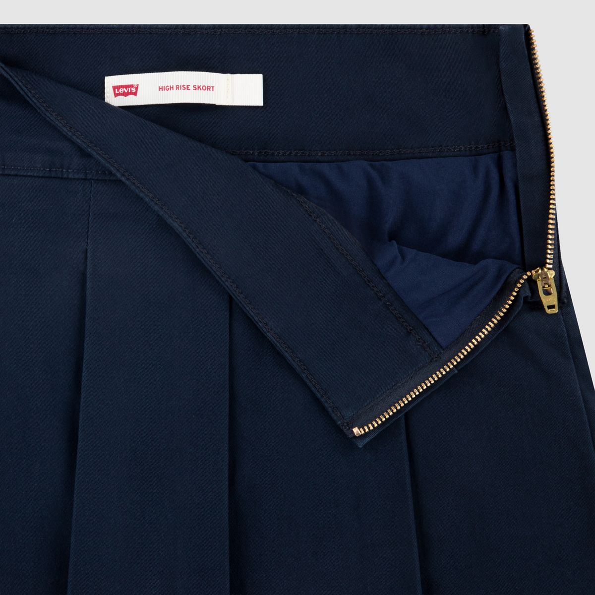 Pleated Uniform Skort Big Girls 7-16 — Navy Blazer - Blue