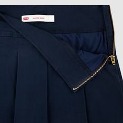 Pleated Uniform Skort Big Girls 7-16 — Navy Blazer - Blue 8