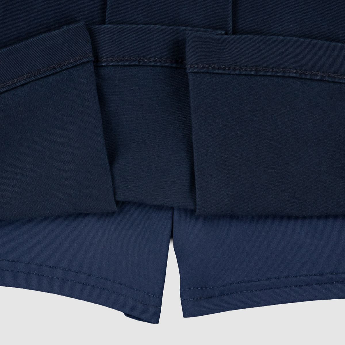 Pleated Uniform Skort Big Girls 7-16 — Navy Blazer - Blue