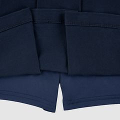 Pleated Uniform Skort Big Girls 7-16 — Navy Blazer - Blue 10