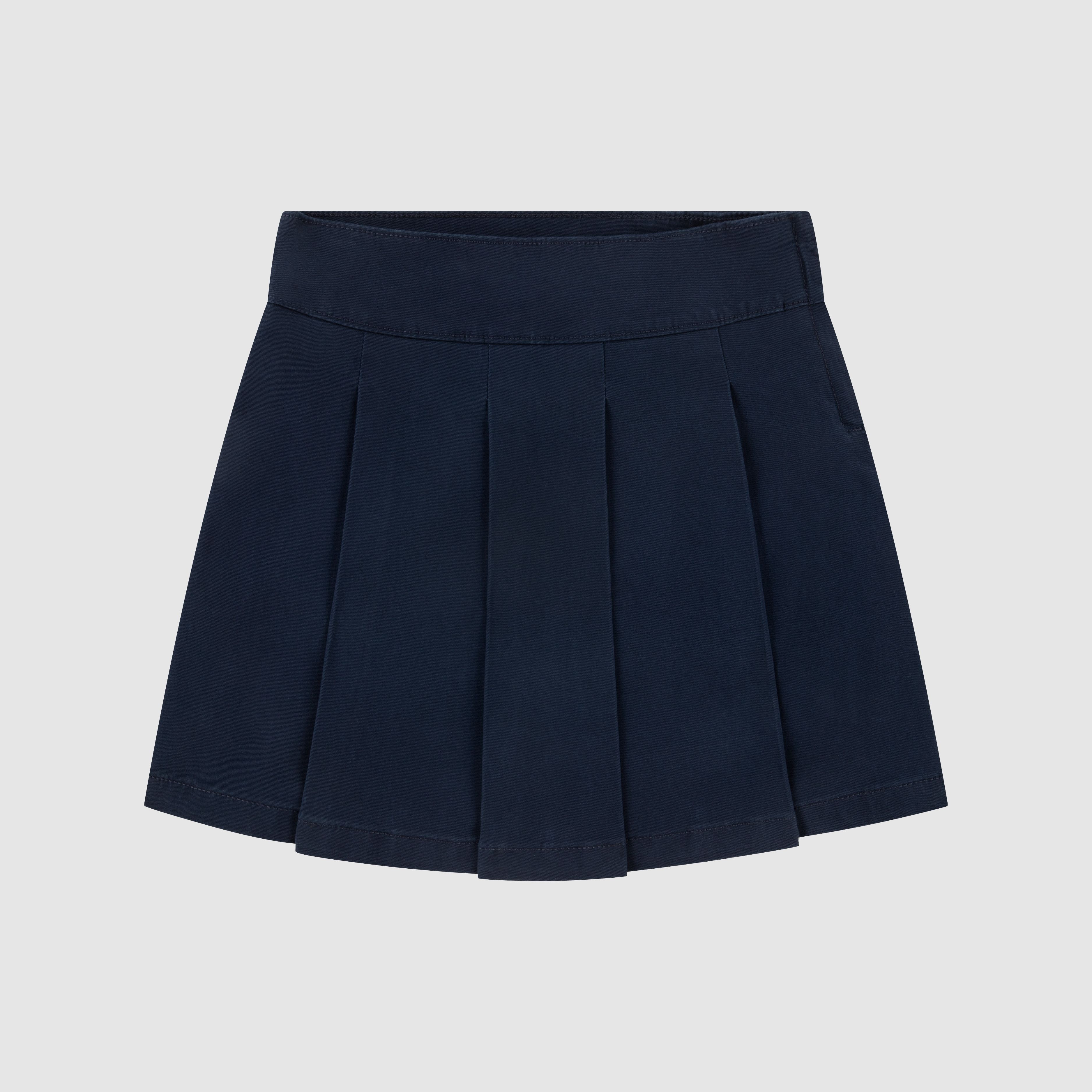 Pleated Uniform Skort Big Girls 7-16 4