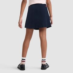 Pleated Uniform Skort Big Girls 7-16 — Navy Blazer - Blue 2