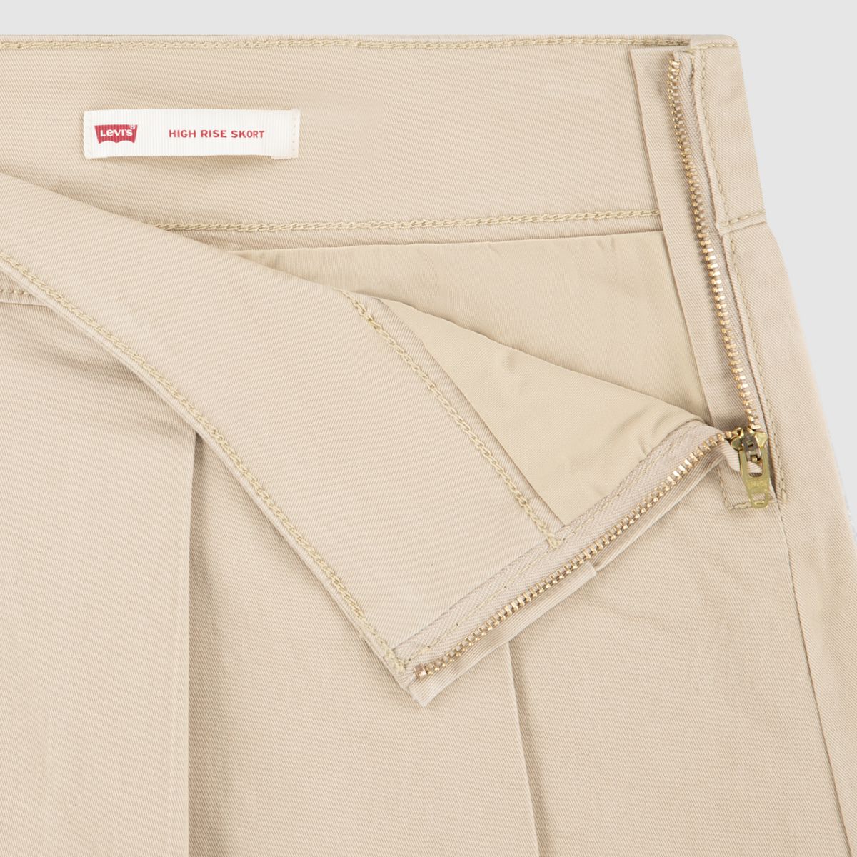 Pleated Uniform Skort Big Girls 7-16 — Safari Too - Brown