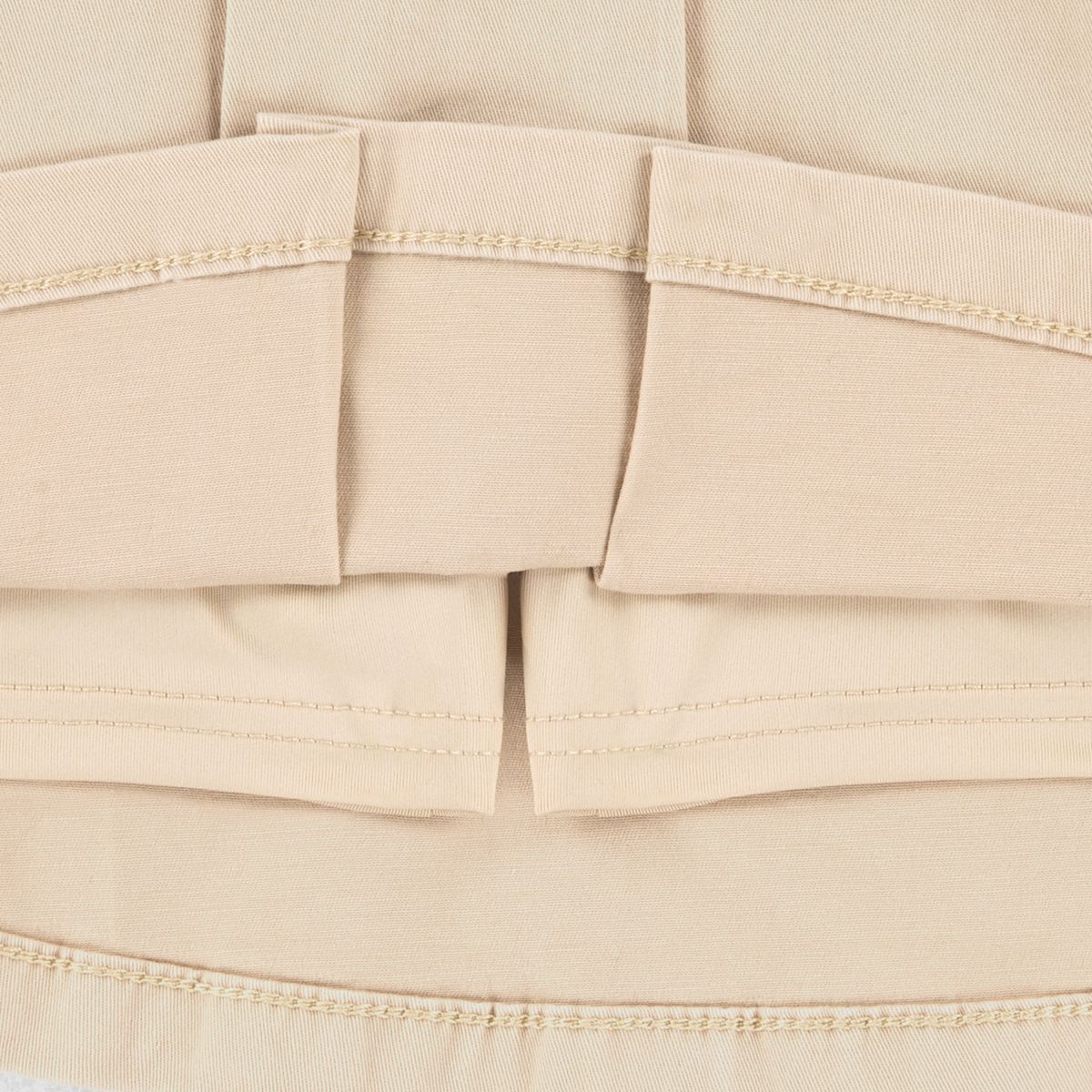 Pleated Uniform Skort Big Girls 7-16 — Safari Too - Brown