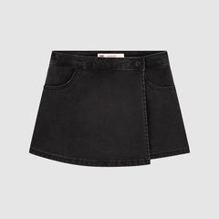 Denim Skort Big Girls 7-16 — High Roller - Dark Wash 4