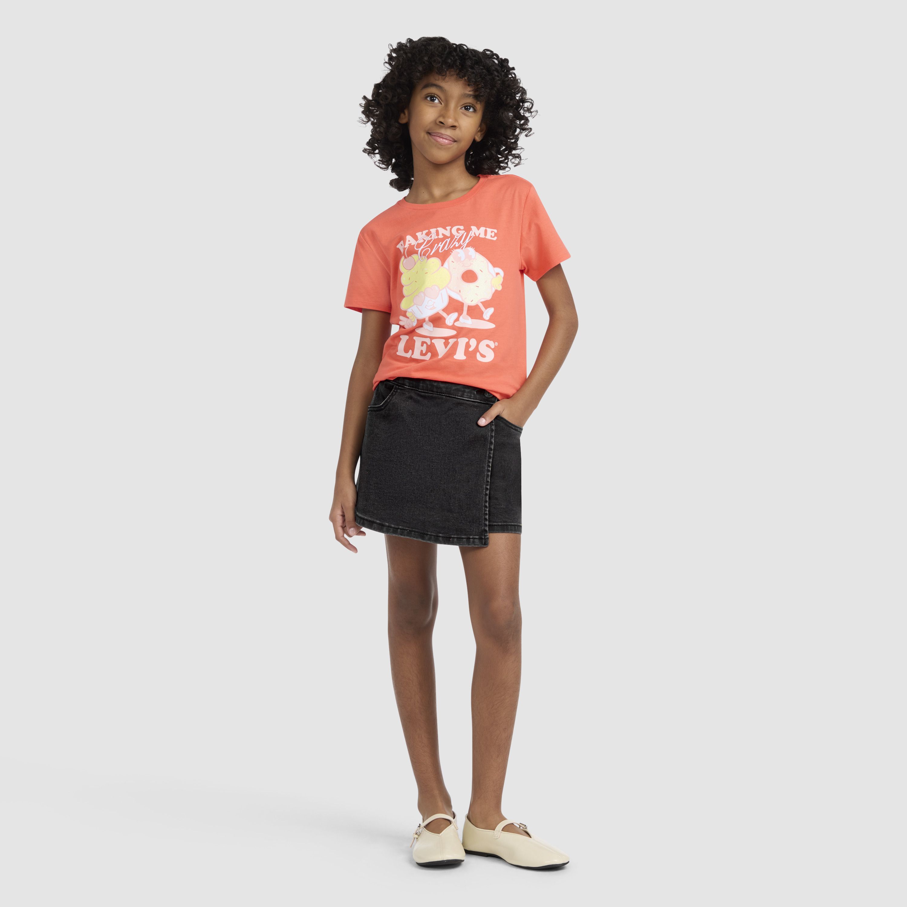 Denim Skort Big Girls 7-16 4