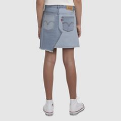 Mash Up Denim Skirt Big Girls 7-16 — Fully Baked - Light Wash 4