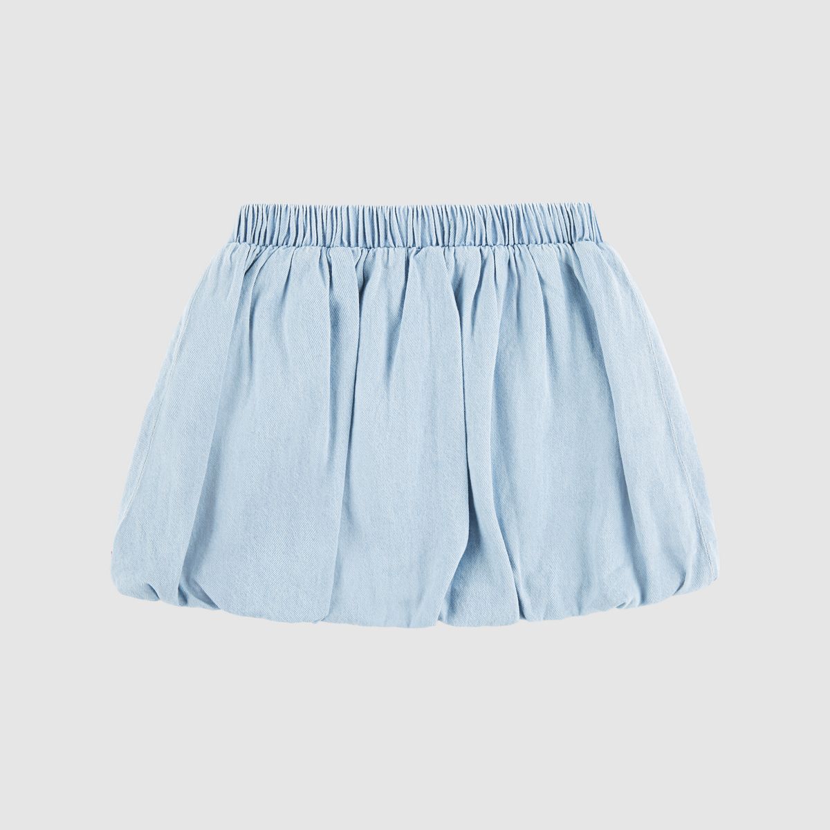 Denim Bubble Toddler 2T-4T Skirt — Wow Me Over - Light Wash
