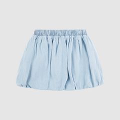 Denim Bubble Toddler 2T-4T Skirt — Wow Me Over - Light Wash 5