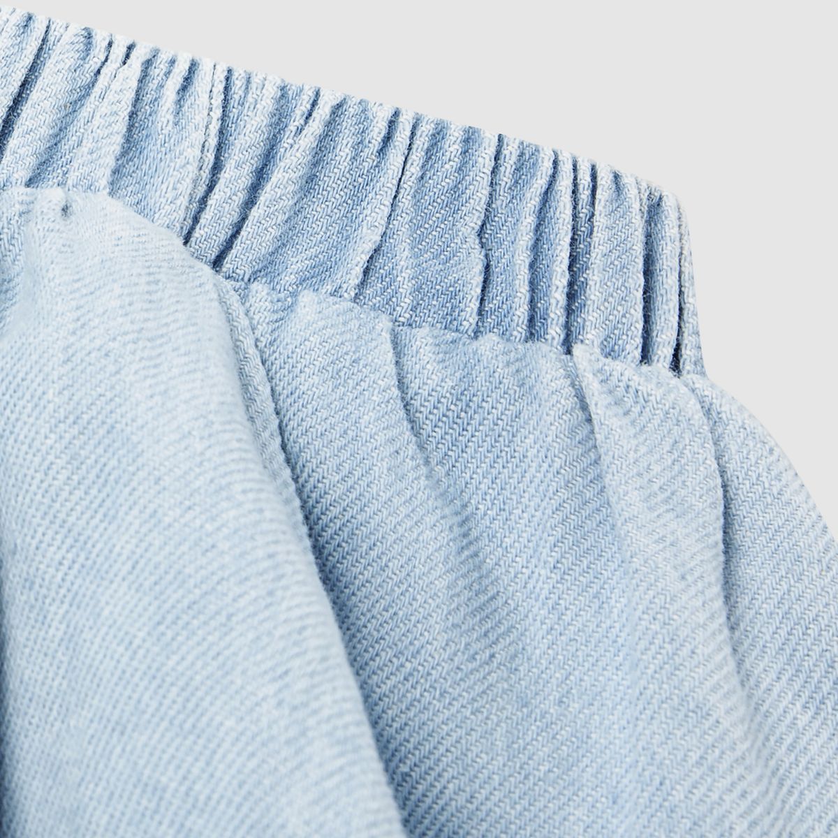 Denim Bubble Skirt Little Girls 4-6 — Wow Me Over - Light Wash