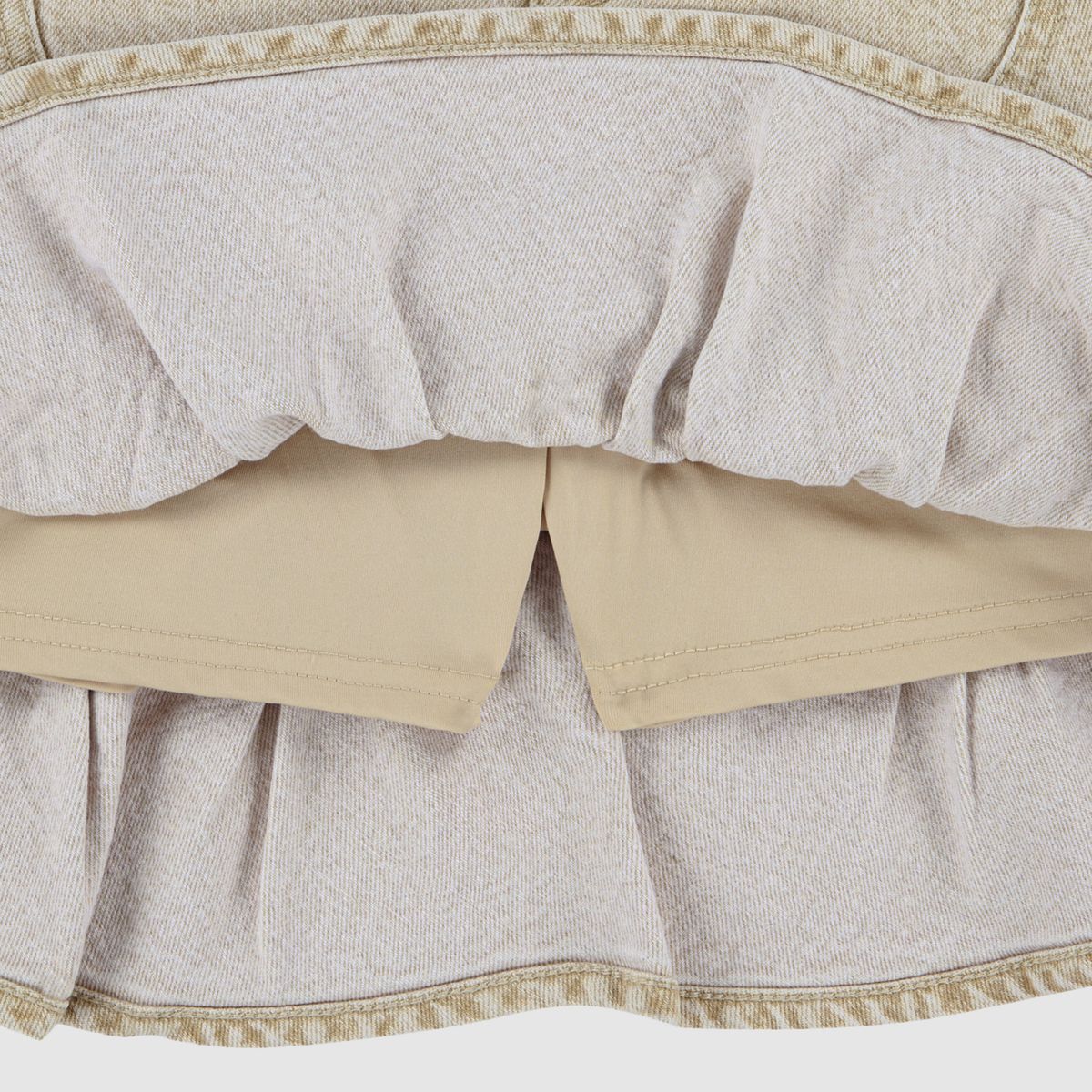 Double Knee Carpenter Skirt Big Girls 7-16 — Curds And Whey - Brown