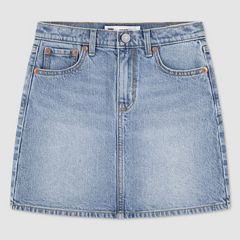 Icon Skirt Big Girls 7-16 — Coastal Drift - Light Wash 1