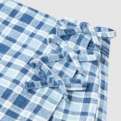 Plaid Skort Big Girls 7-16 — Drew Me In - Medium Wash 9