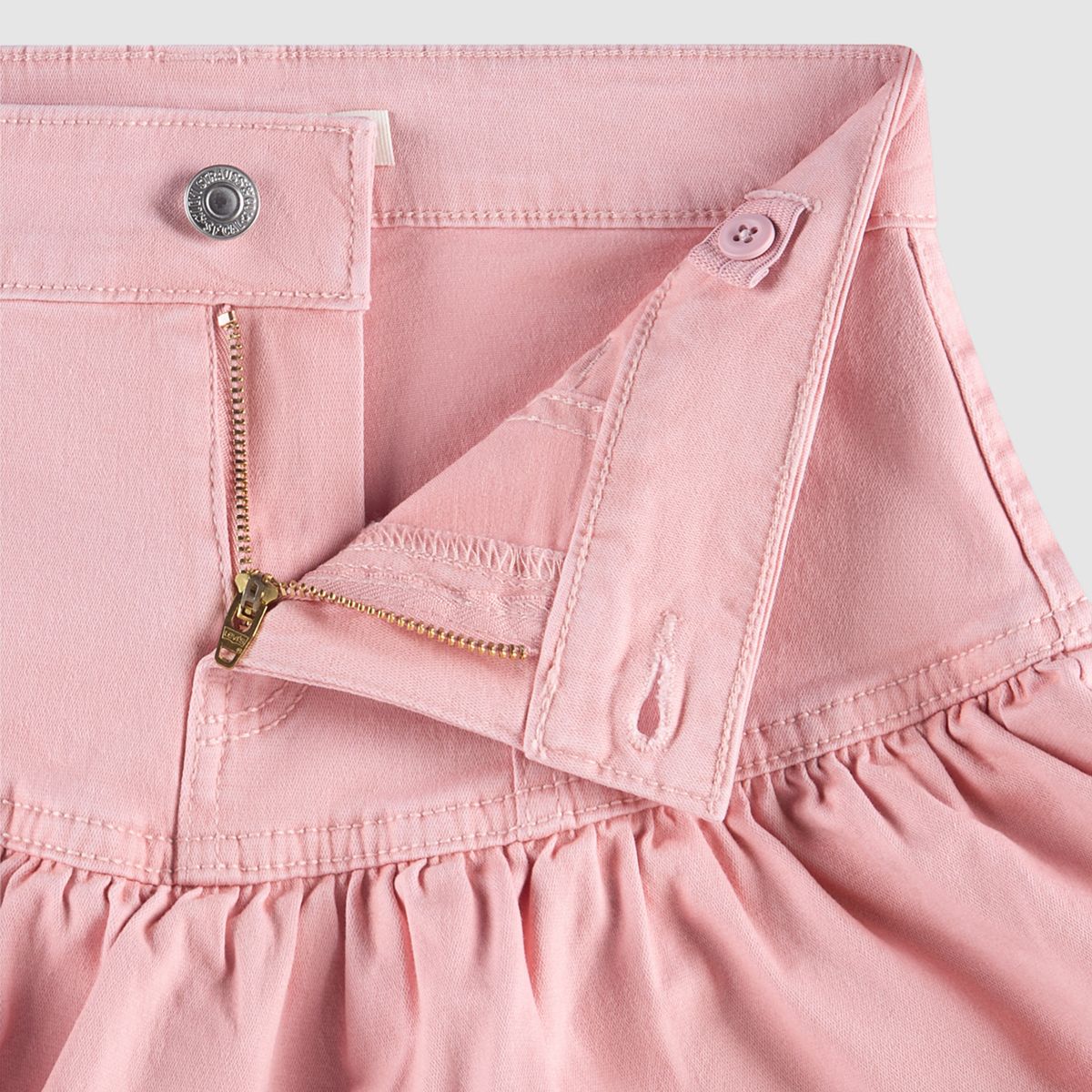 Scooter Ruffle Skirt Big Girls 7-16 — Powder Pink - Pink