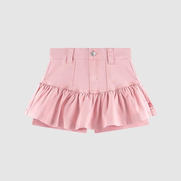 Scooter Ruffle Skirt Big Girls 7-16 — Powder Pink - Pink