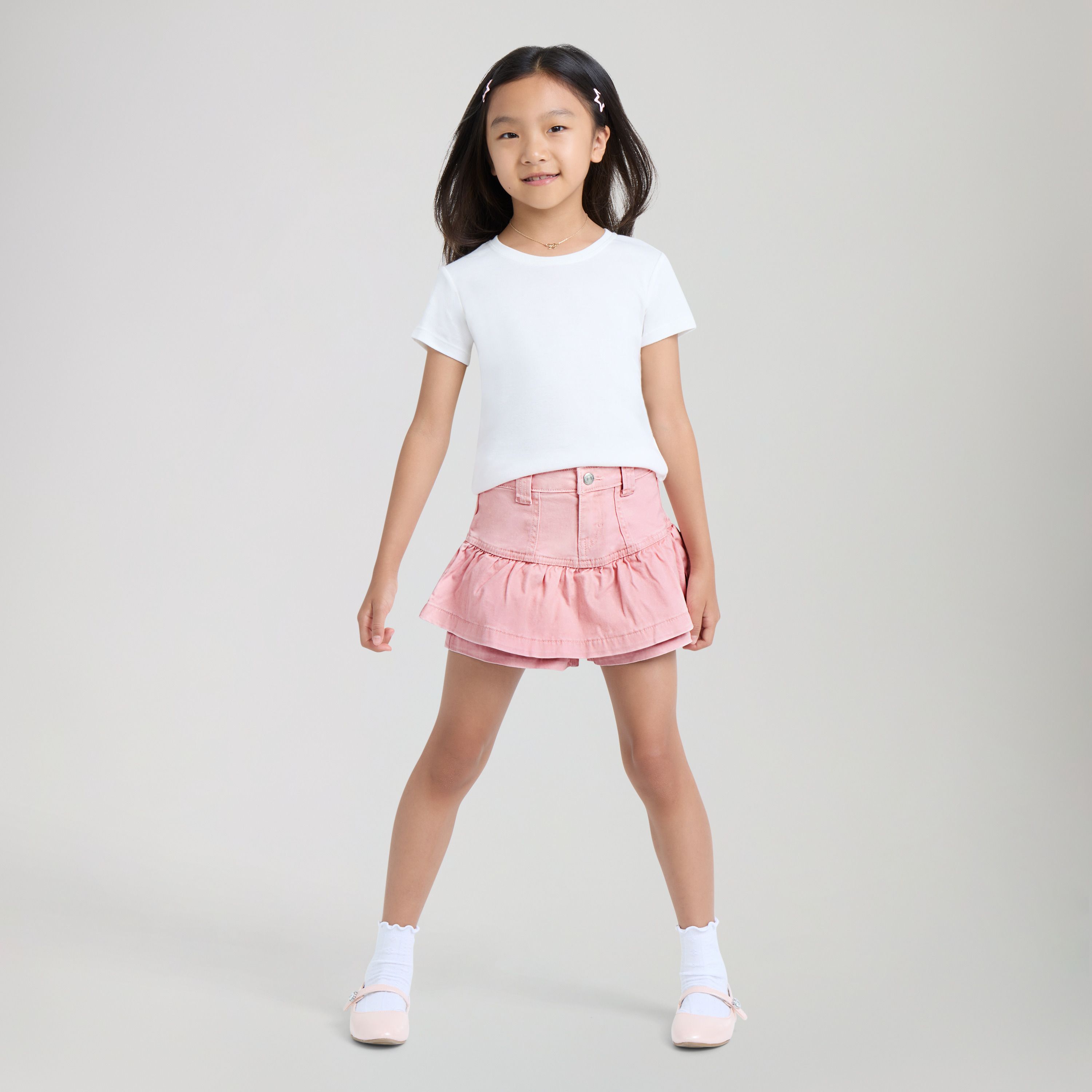 Scooter Ruffle Skirt Little Girls 4-6X 1