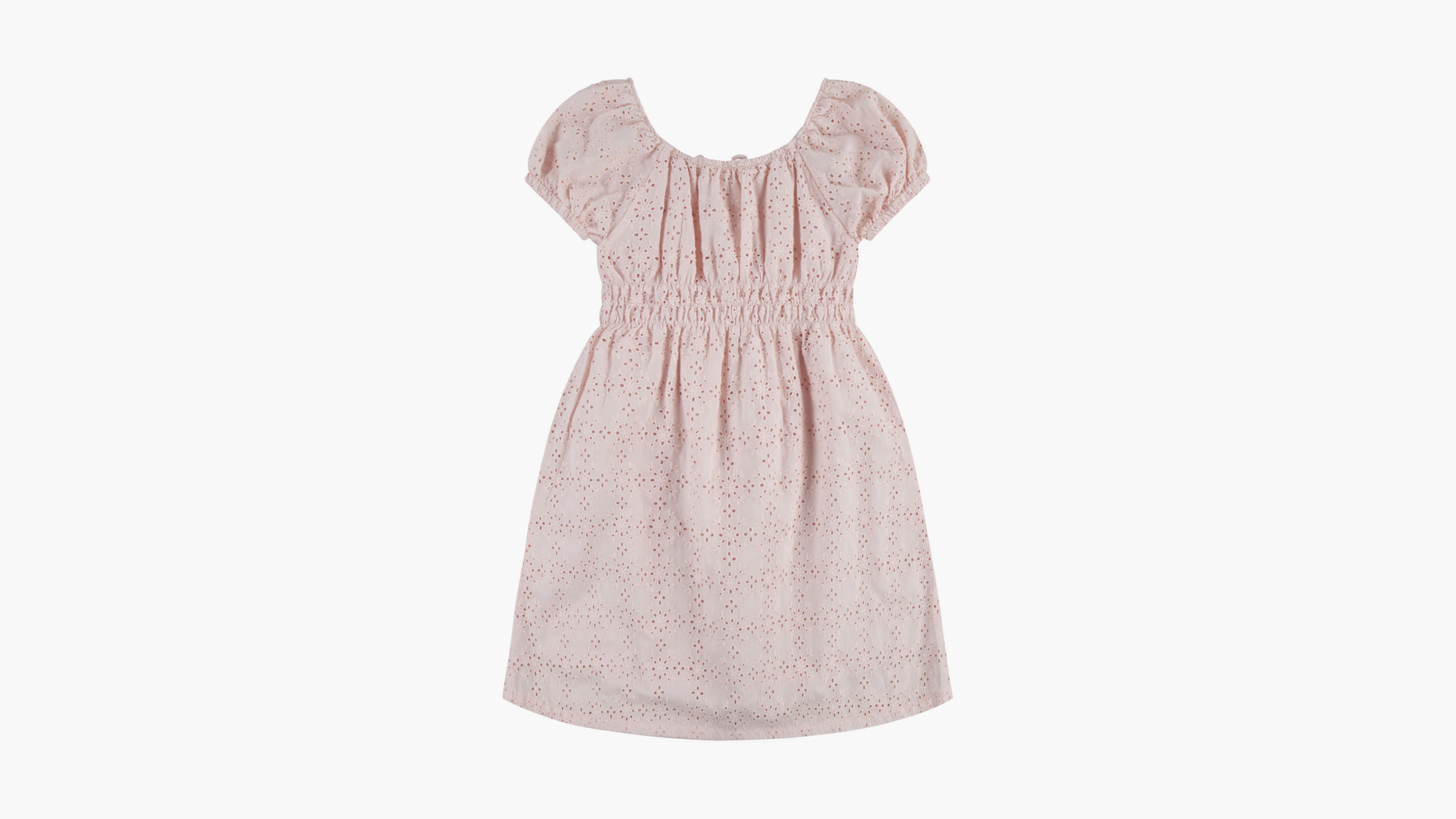 Eyelet Dress Little Girls 4-6X 5