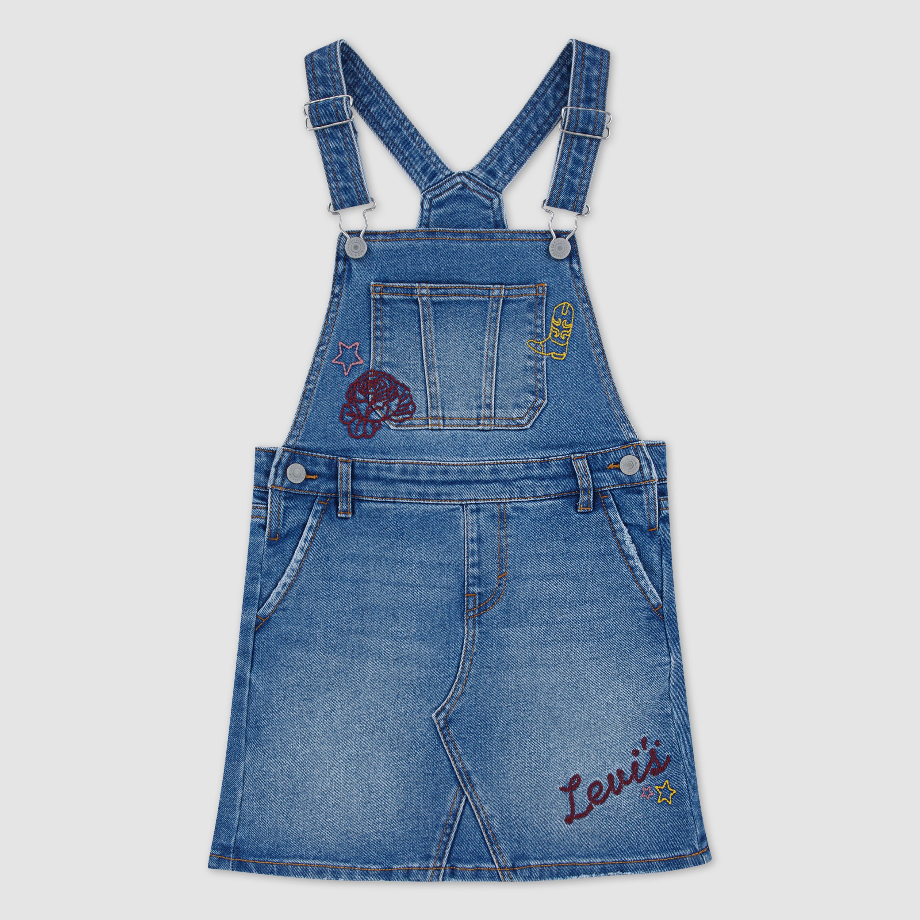 Skirtall With Embroidery Little Girls 4-6X 1