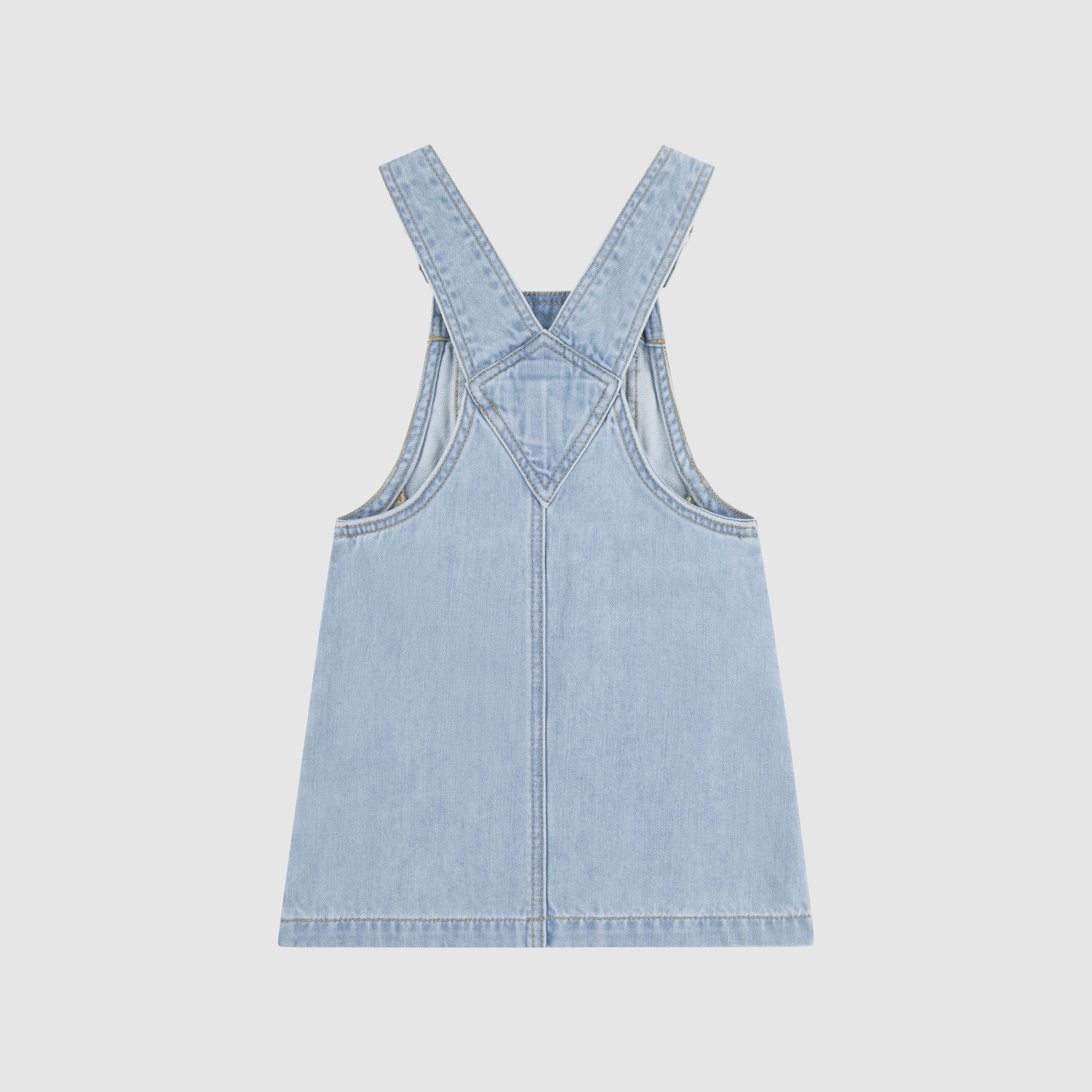 Denim Side Pocket Toddler Skirtall 2
