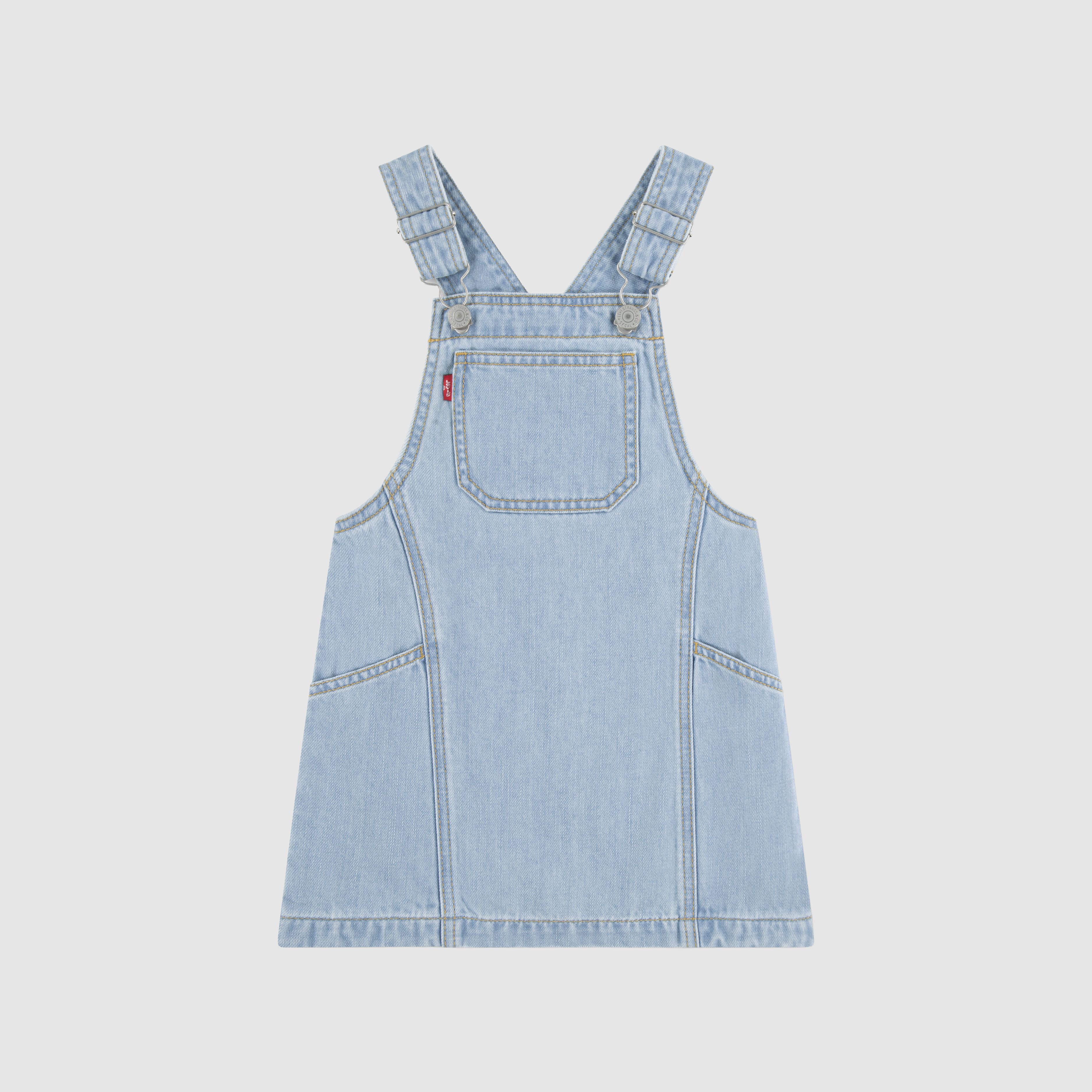 Denim Side Pocket Toddler Skirtall 3