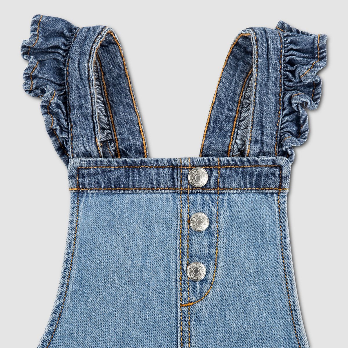 Skirtall Flower Pockets Toddler Girls 2T-4T — Clean Getaway - Medium Wash