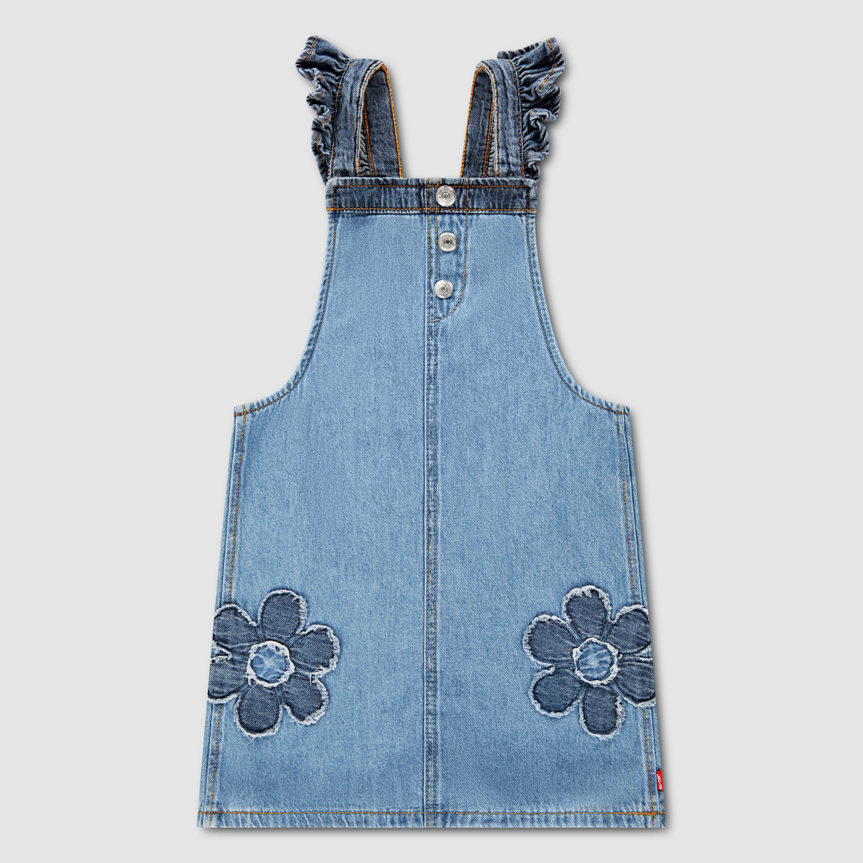 Skirtall Flower Pockets Toddler Girls 2T-4T 1