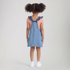 Skirtall Flower Pockets Toddler Girls 2T-4T — Clean Getaway - Medium Wash 2