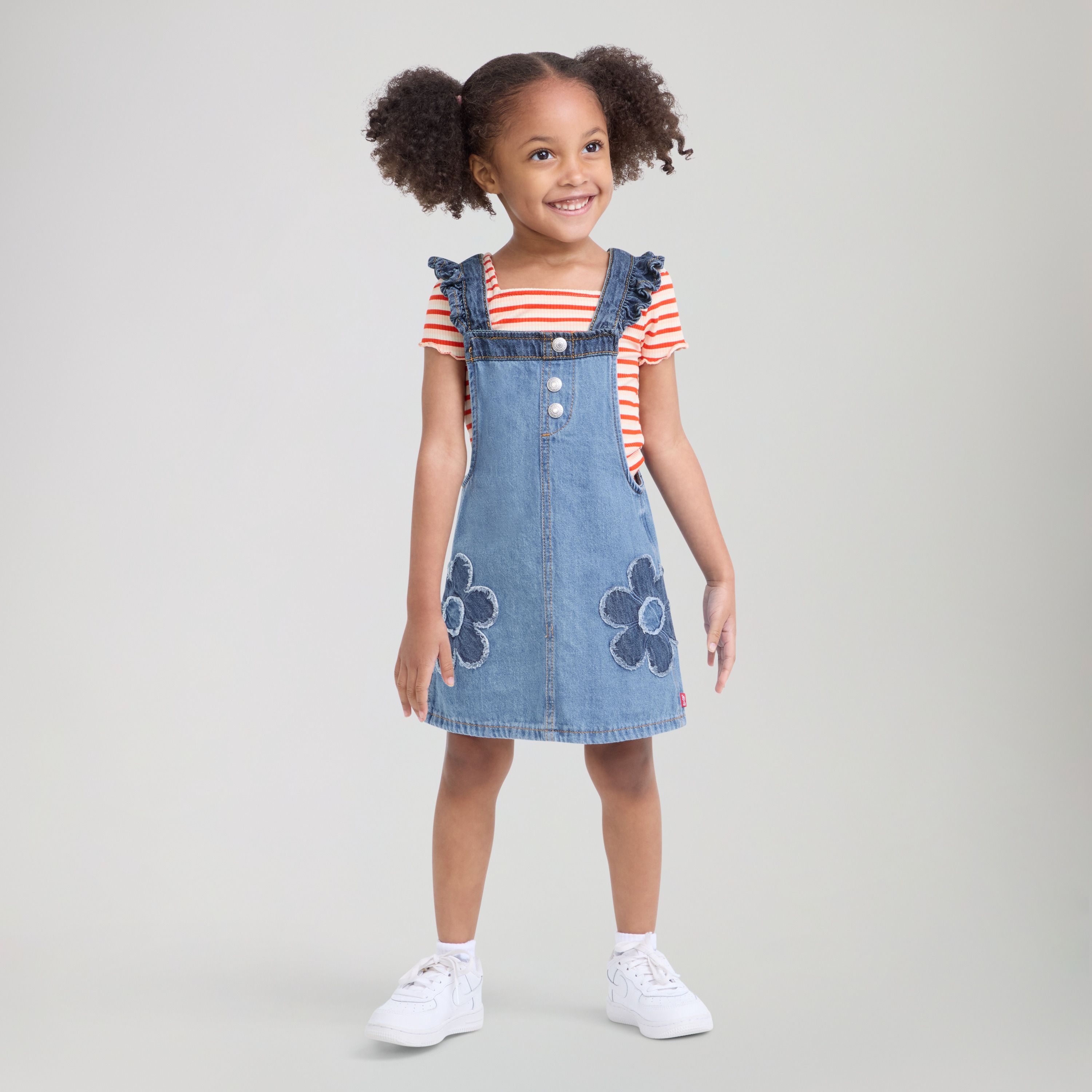 Skirtall Flower Pockets Toddler Girls 2T-4T 4