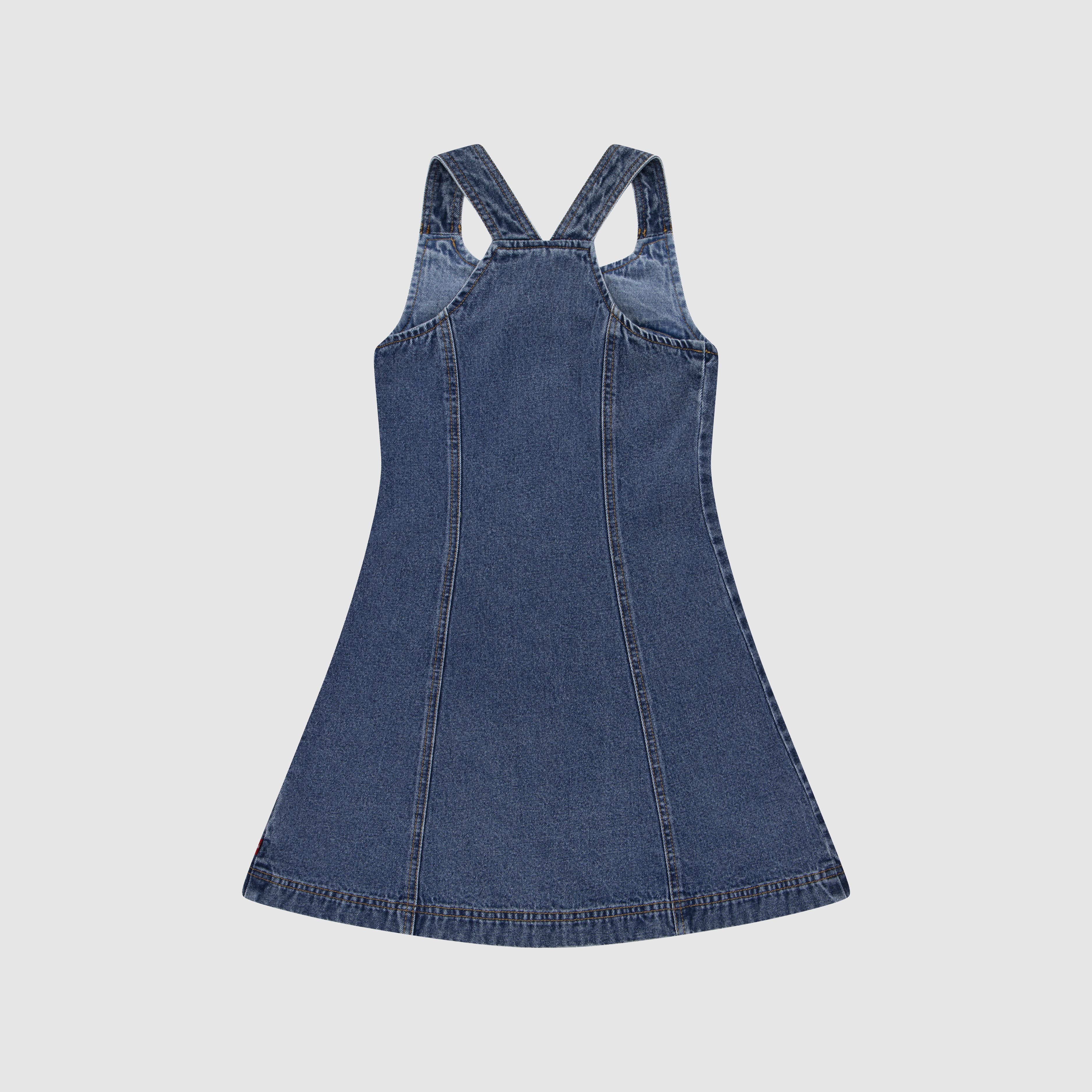 Flared Tonal Dress Big Girls 7-16 2