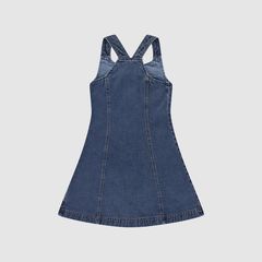 Flared Tonal Dress Big Girls 7-16 — Rodeo - Medium Wash 2