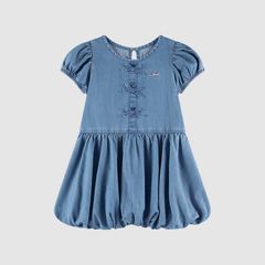 Bubble Dress Toddler Girls 2T-4T — It's All Fun - Medium Wash 4
