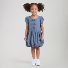 Bubble Dress Toddler Girls 2T-4T — It's All Fun - Medium Wash 2