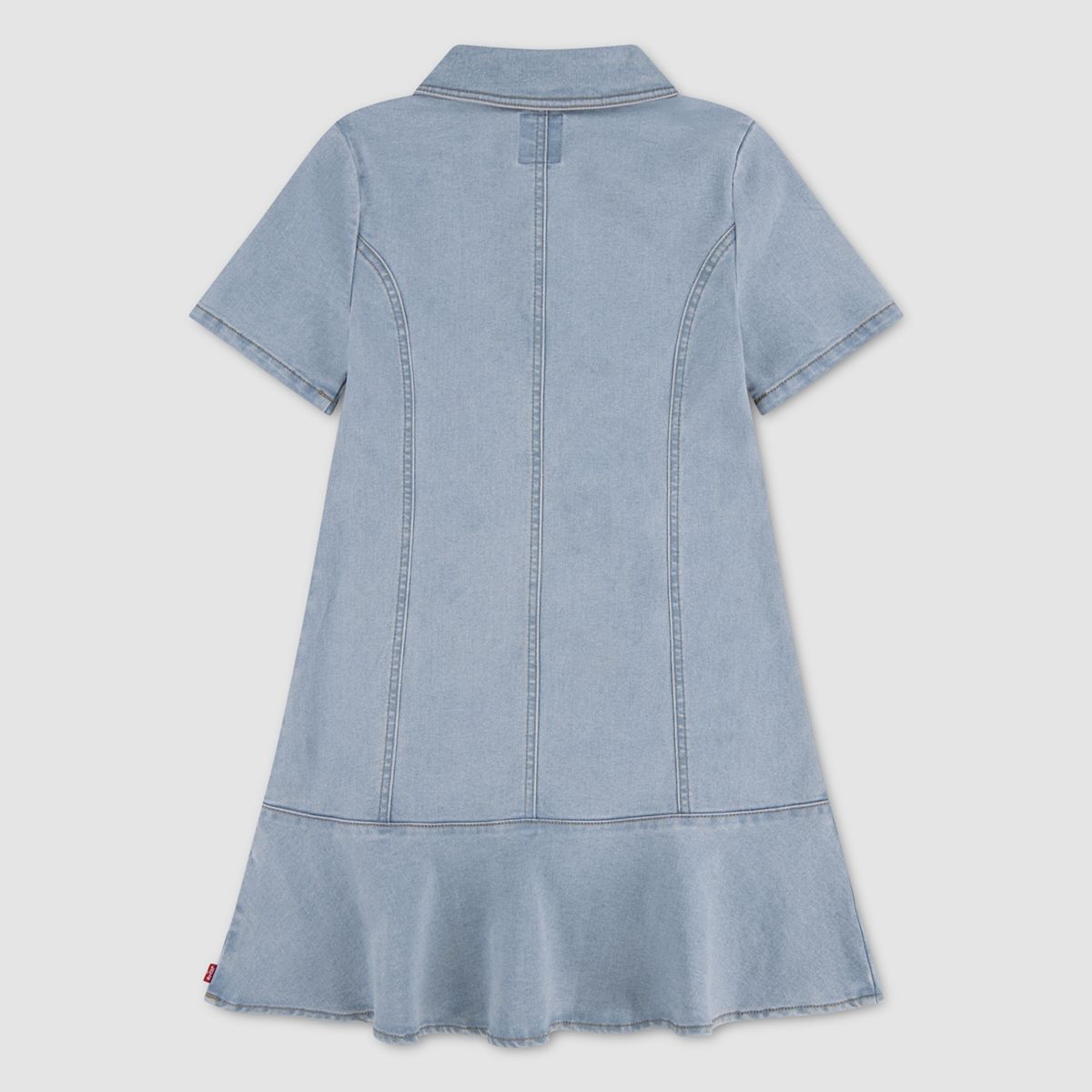 Tiered Dress Little Girls 4-6X — Marin Babe - Medium Wash