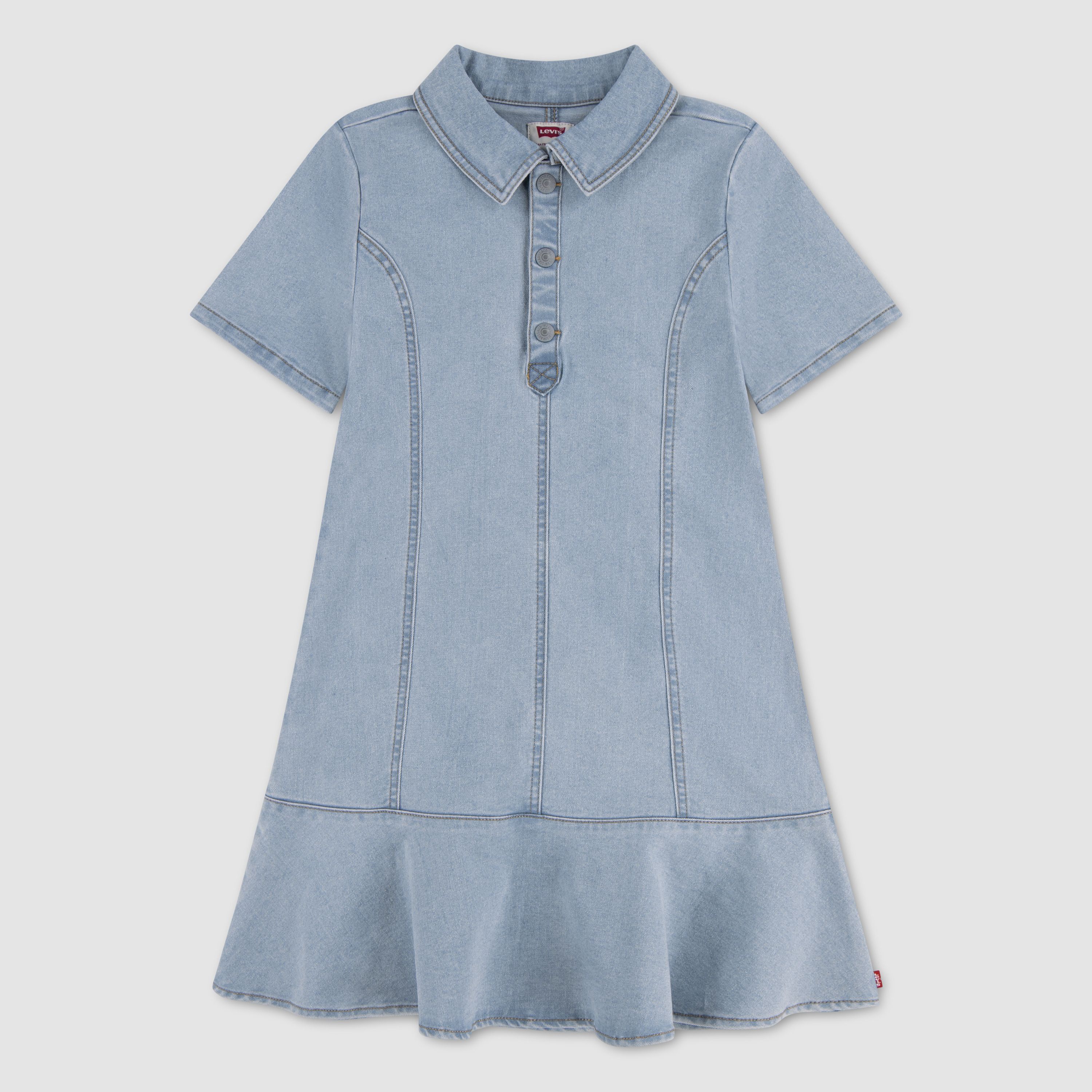Tiered Dress Little Girls 4-6X 4