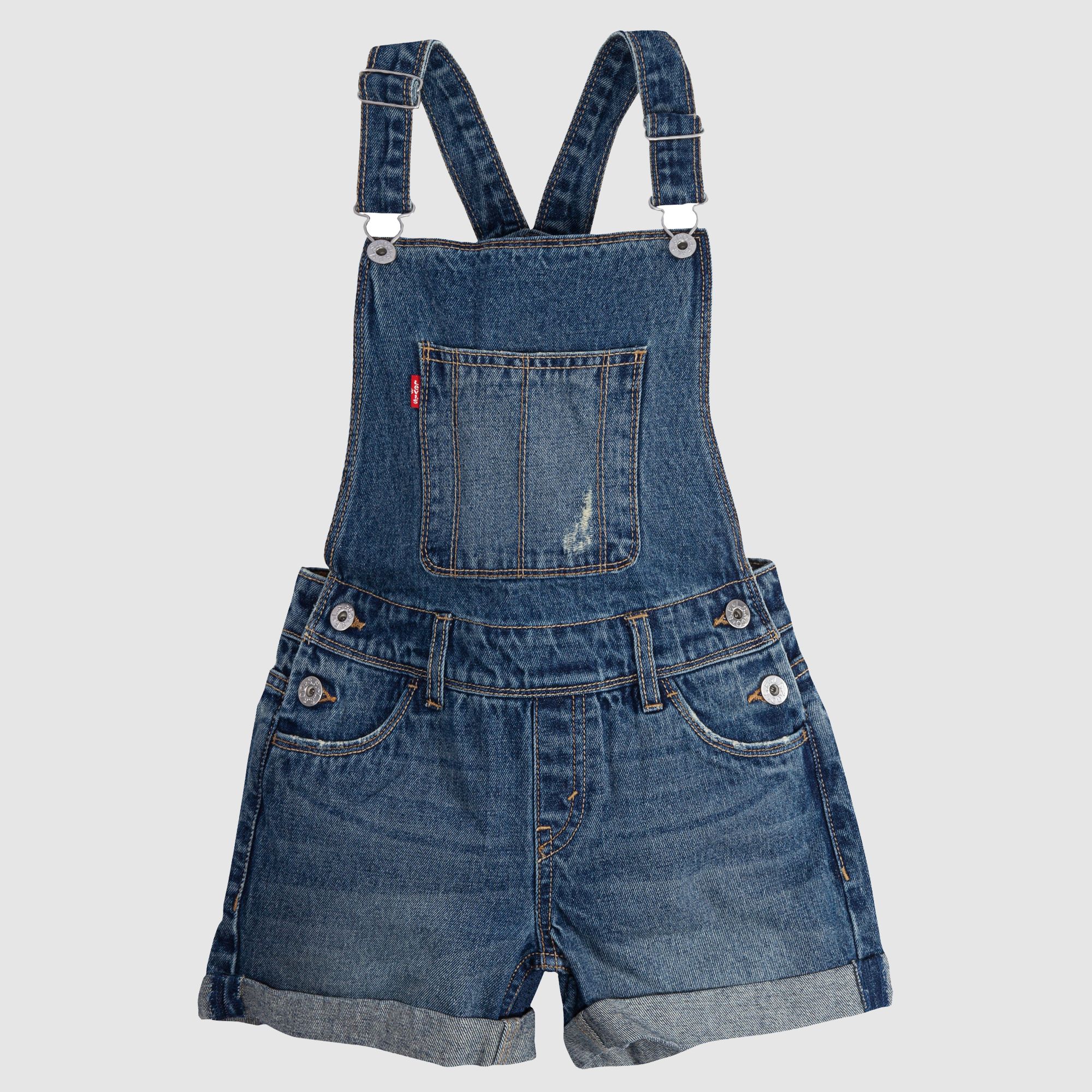Denim Shortalls Big Girls 7-16 4