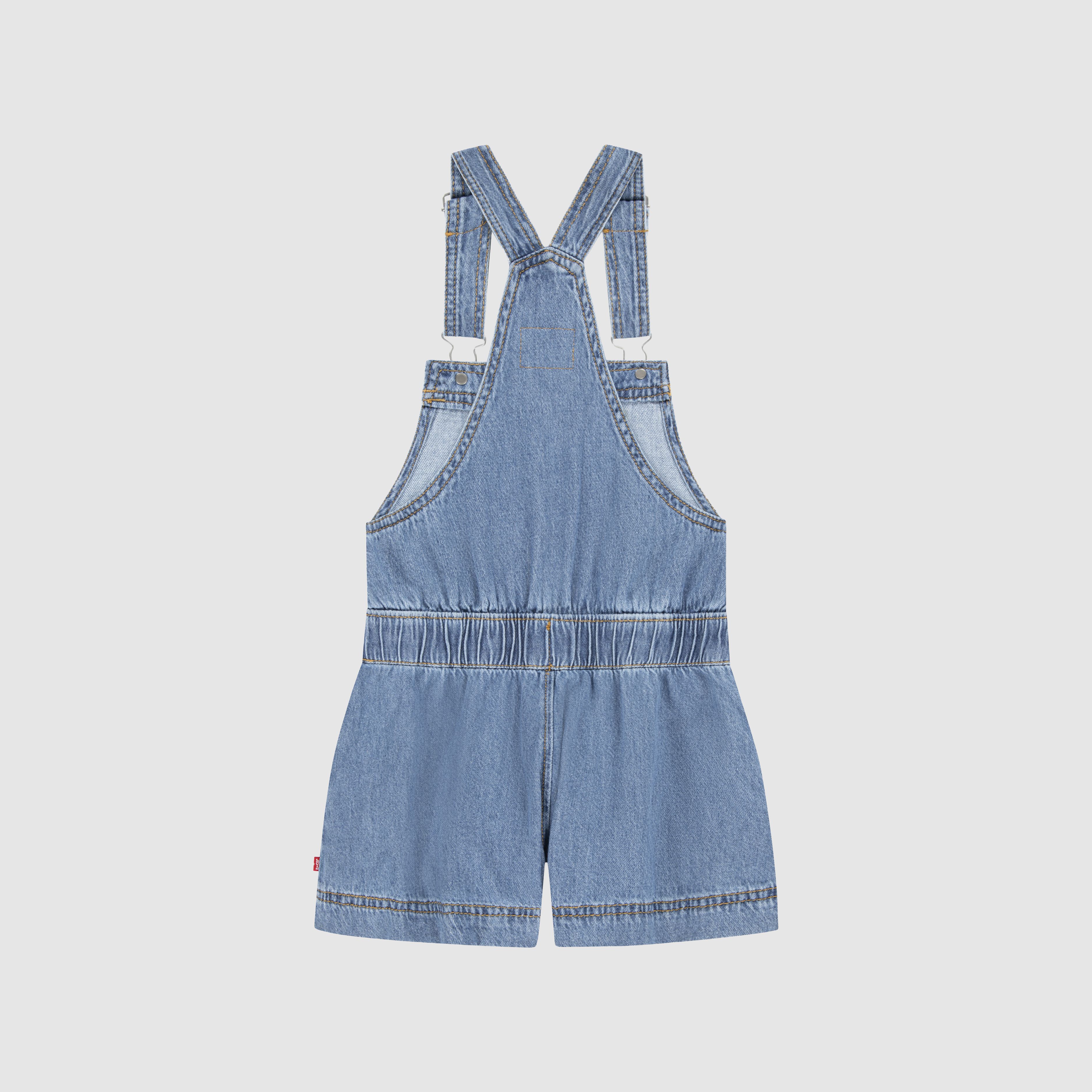 Shortalls With Tie At Waist 5