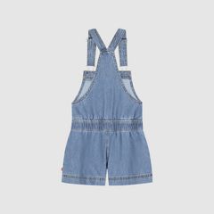 Waist Tie Shortalls Big Girls 7-16 — Drew Me In - Medium Wash 5