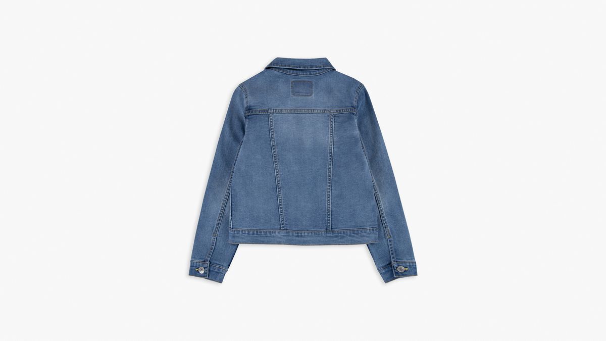 Trucker Jacket Toddler Girls 2T-4T — Matter of Fact - Blue